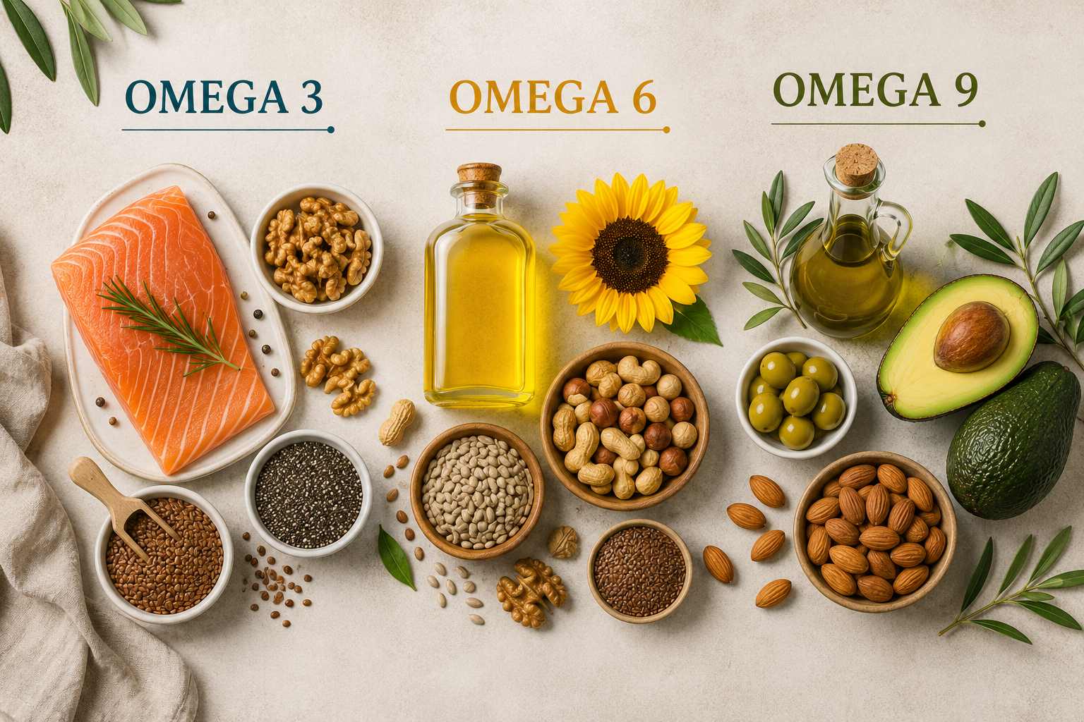 Omega-3 vs Omega-6 vs Omega-9: Which Fat Is Actually Best for Your Health?