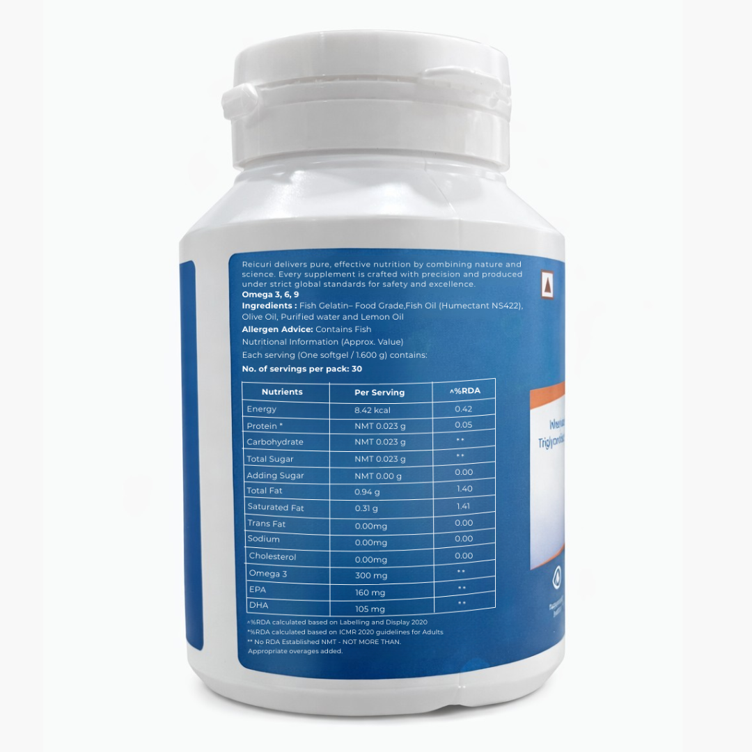 Reicuri Paradox Omega 3 Capsules
