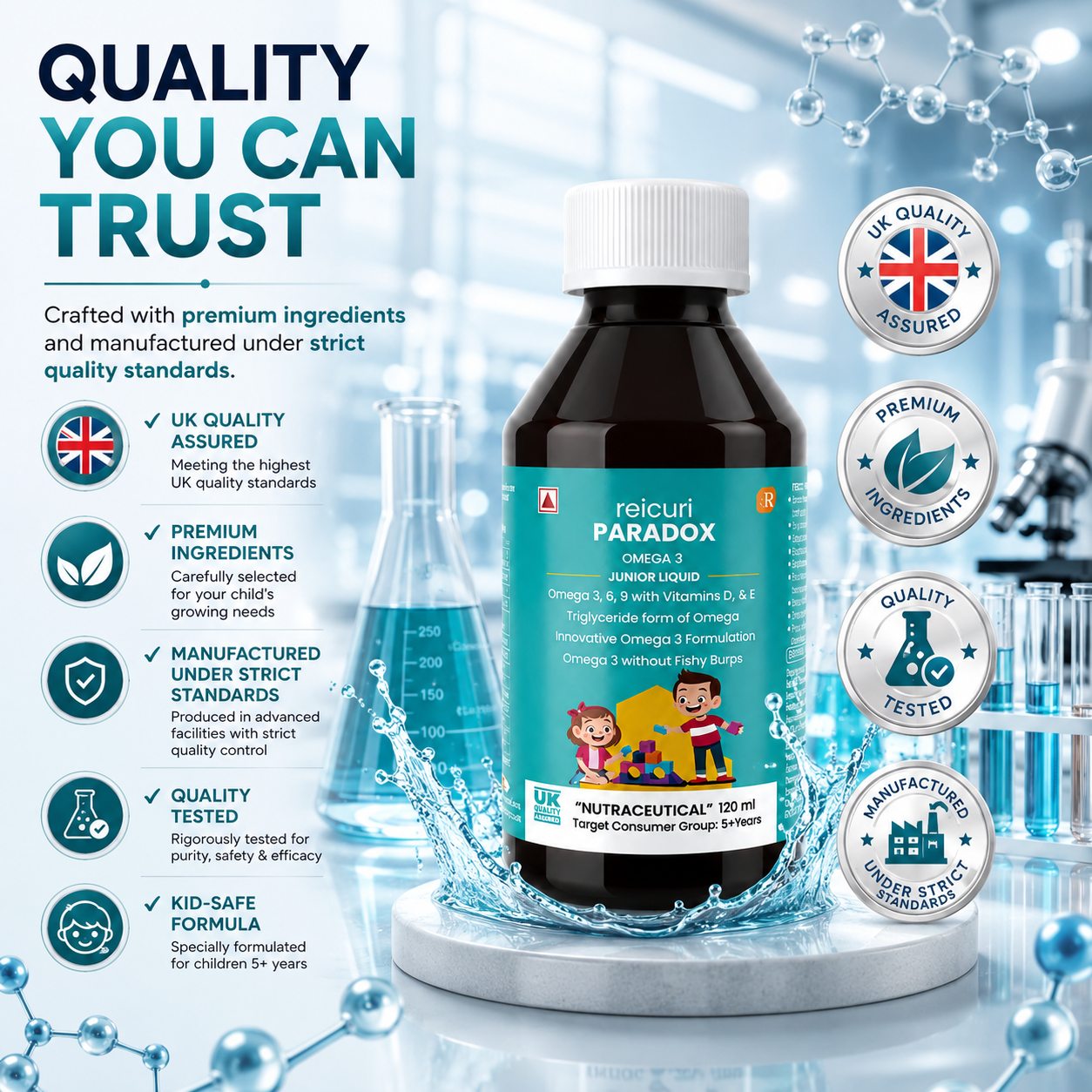 Reicuri Paradox Omega 3 junior liquid