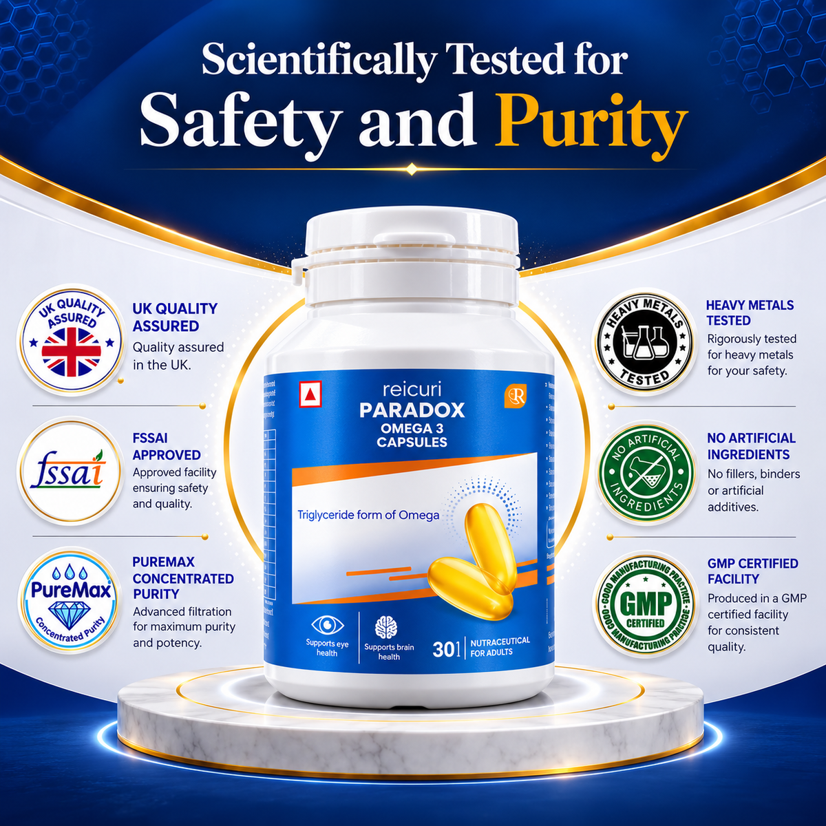 Reicuri Paradox Omega 3 Capsules