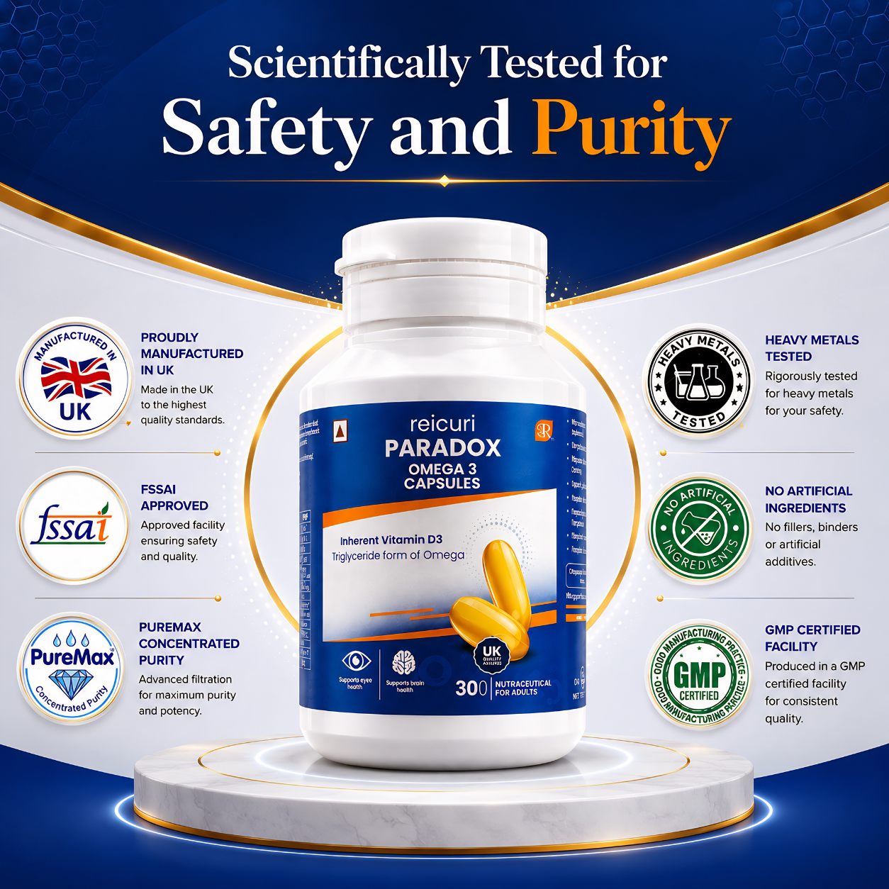 Reicuri Paradox Omega 3 Capsules