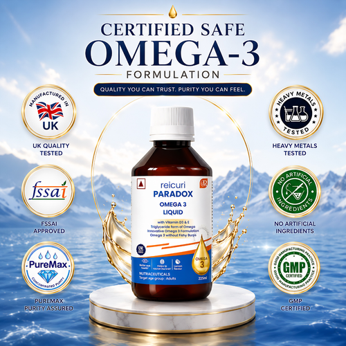Reicuri Paradox Omega 3 Liquid Fish Oil