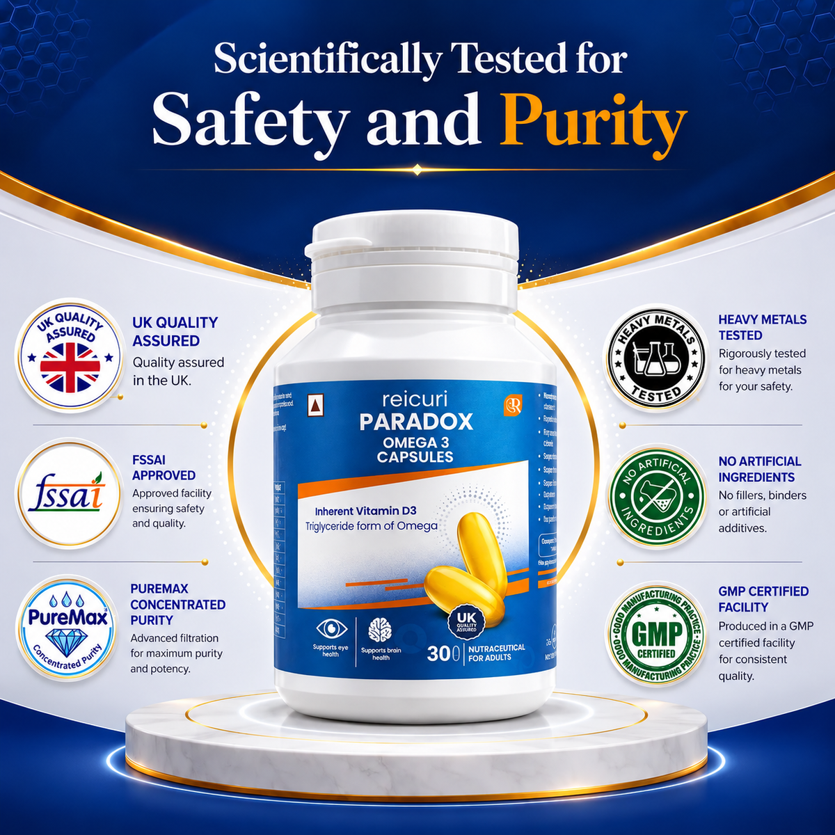 Reicuri Paradox Omega 3 Capsules