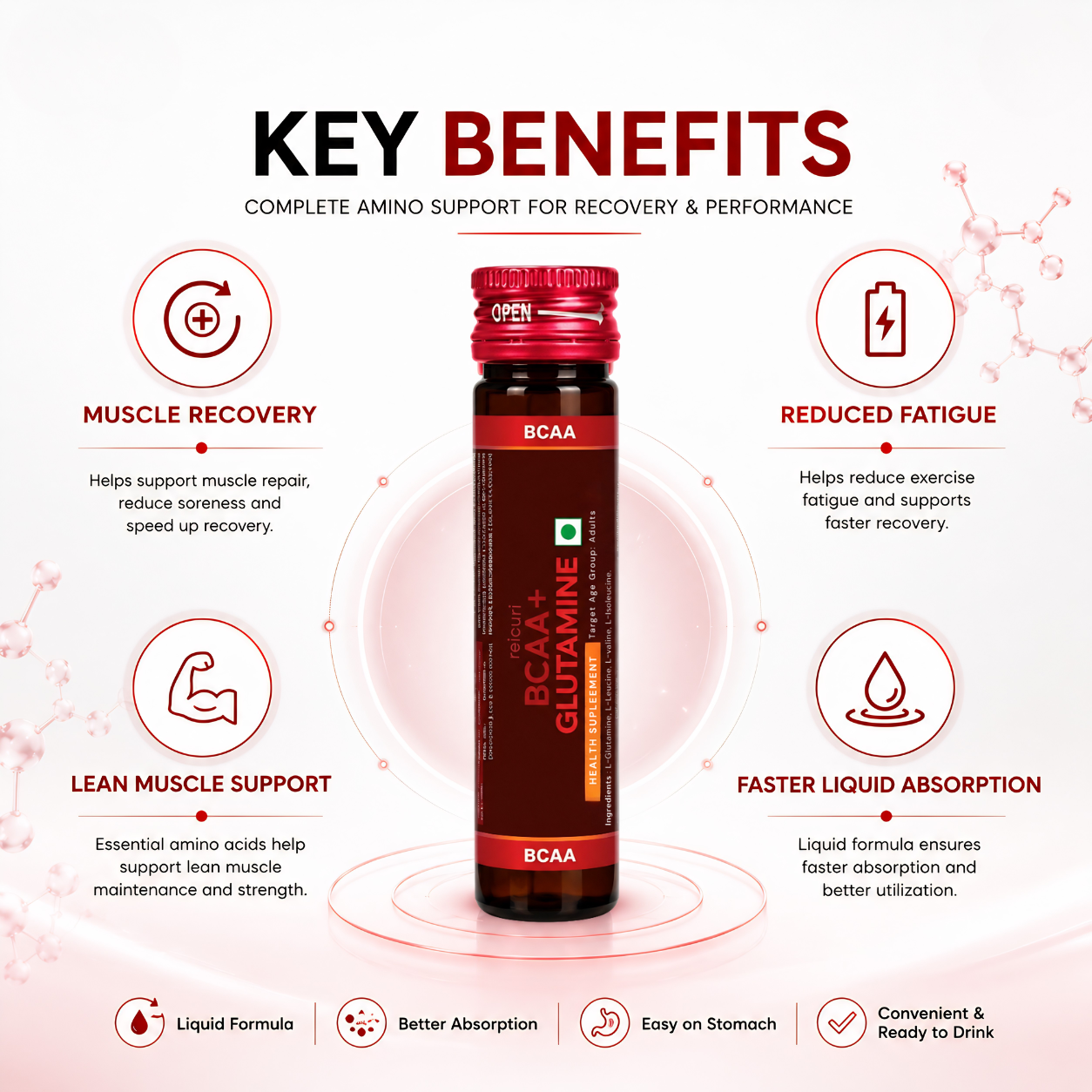 BCAA + GLUTAMINE LIQUID AMINO RECOVERY FORMULA (2)